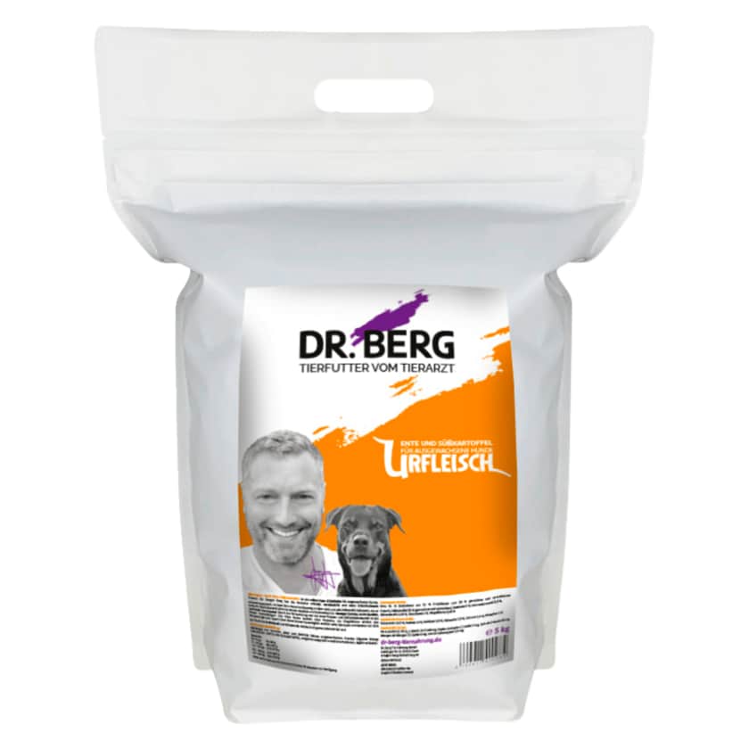 Dr. Berg Urfleisch Ente Süsskartoffeln 5kg